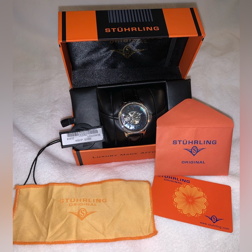 Stuhrling Original Skeleton Watch